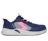 Skechers Slip-ins Work Slip-Resistant: Carbix - Yunia, BLEU MARINE / ROSE, full