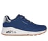 Uno - Shimmer Away, BLEU MARINE / ARGENT, full