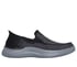Skechers Slip-ins: Hasting - Zayden, BLACK / CHARCOAL, full