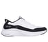 Skechers Slip-ins: Contour Foam - Cozy Fit, WHITE / BLACK, full