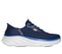 Skechers Slip-ins Relaxed Fit: D'Lux Vapor, BLAU / ORANGE, full