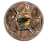 Hex Shadow Size 5 Soccer Ball, GOLD, full