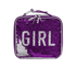 Skechers Accessories Flip Sequin Lunch Tote, HOT PINK, full