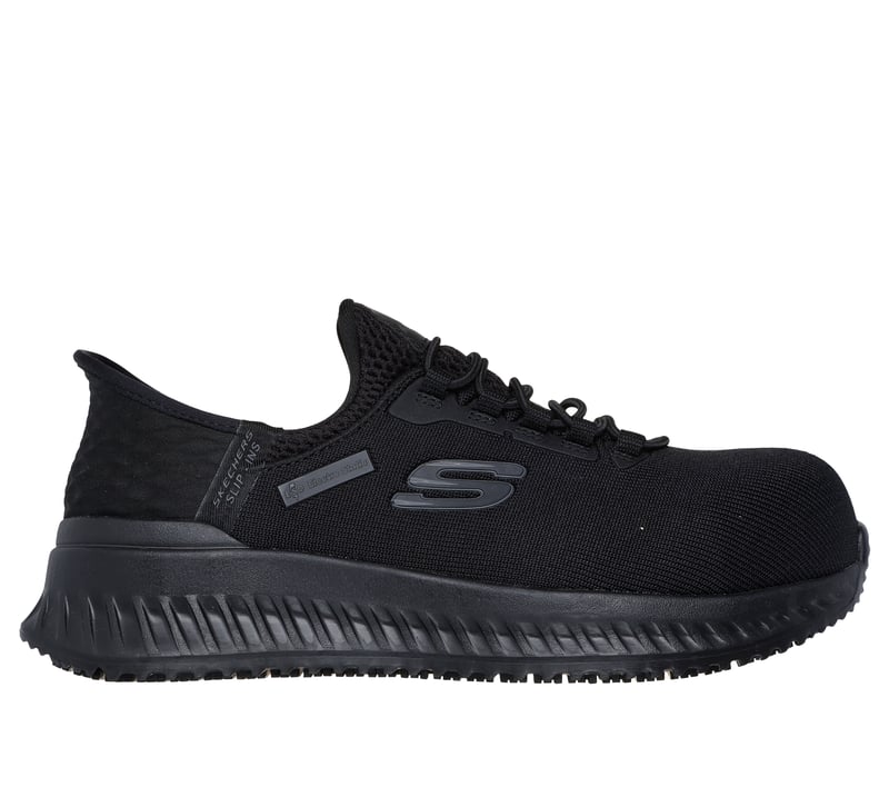 Skechers Slip-ins Work: Tilido - Ombray, ZWART, fullimage number 0