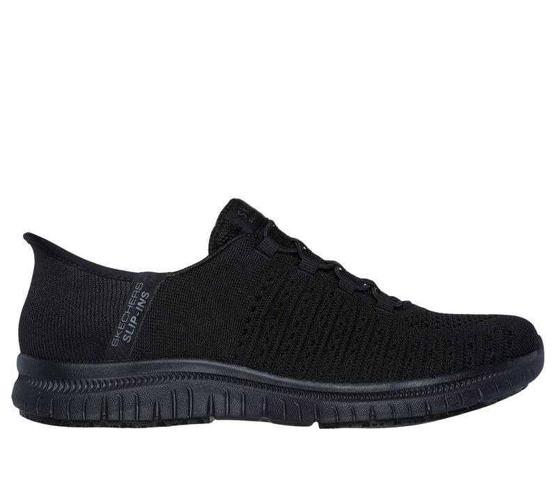 Skechers Slip-ins Work Slip-Resistant: Virtue - Valsea, BLACK, fullimage number 0