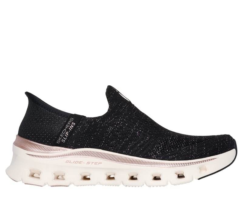 Skechers Slip-ins: Glide-Step Pro - Night Gleam, SCHWARZ / ROSÉGOLD, fullimage number 0
