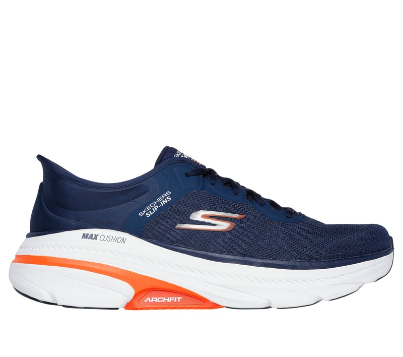 Skechers Slip-ins: Max Cushioning Arch Fit 2.0 - Antilles, NAVY / ORANGE, fullimage number 0