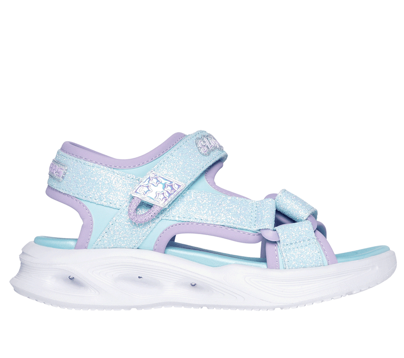 S-Lights: Sola Glow Sandal, LICHT BLAUW / LAVENDEL, fullimage number 0