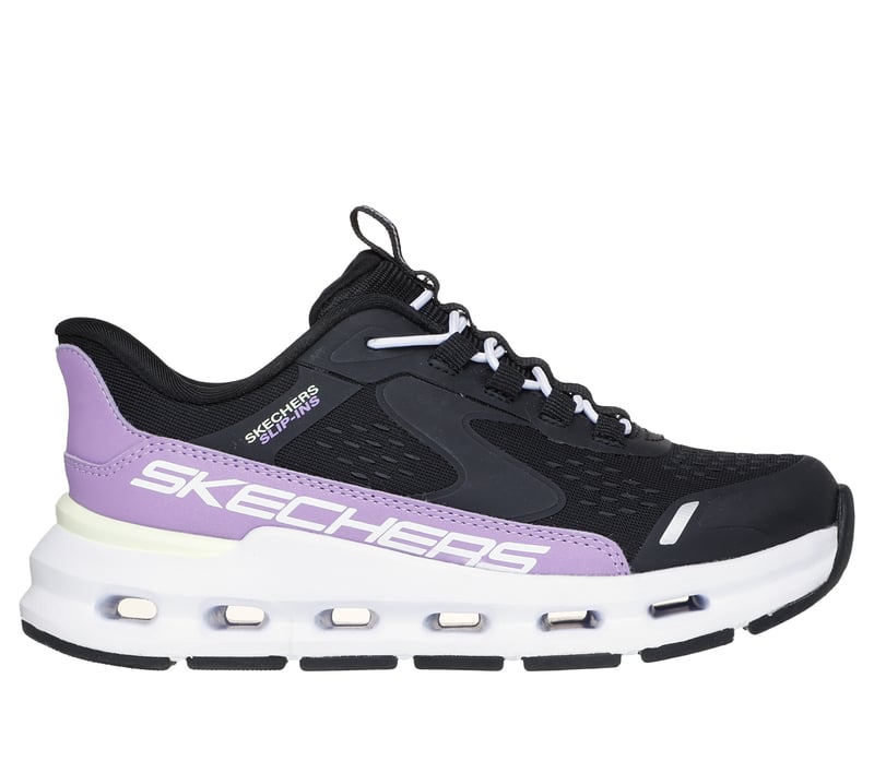 Skechers Slip-ins: Glide-Step   - Vista Lane, BLACK / PURPLE, fullimage number 0