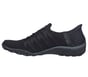 Skechers Slip-ins Relaxed Fit: Breathe-Easy - Roll-With-Me, BLACK, full image number 6