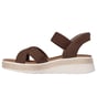 Skechers Slip-ins: BOBS Sun Ray - Move Over, CHOCOLATE, full image number 4