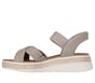 Skechers Slip-ins: BOBS Sun Ray - Move Over, TAUPE, full image number 4