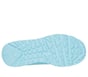 Skechers x JGoldcrown: Uno Lite - Metallic Love, TURQUOISE / MULTI, full image number 2