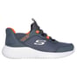 Skechers Slip-ins: Bounder - Brisk-Burst, GRIS ANTHRACITE / ORANGE, full image number 0