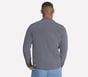 GO WALK Everywhere Full Zip Jacket, BLACK / CHARCOAL, full image number 1