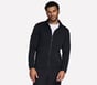 The Hoodless Hoodie Ottoman Jacket, BLACK, full image number 0
