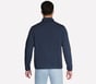GO GOLF GO WALK Ottoman 1/4 Zip Jacket, CHARCOAL / NAVY, full image number 1