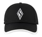 Skechweave Diamond Colorblock Hat, NOIR, full image number 2