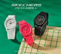 Pickleball Dial Quilt Watch, BLACK, full image number 5