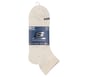 3 Pack Men's Lifestyle Quarter Ribbed Socks, BEIGE, full image number 1