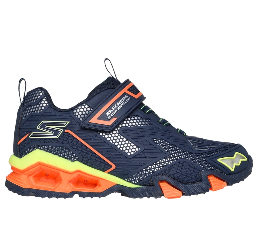 S-Lights: Hydro Lights - Heat-Tread, BLEU MARINE / ORANGE, fullimage number 0
